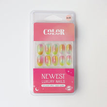 Color Secret Newest Luxury Iridescent Gel Effect Press-On Nails - The beauty cart