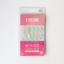 Color Secret Newest Luxury Iridescent Gel Effect Press-On Nails - The beauty cart