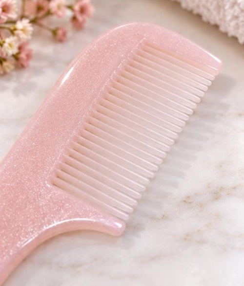 Wide Tooth and Fine Tooth Detangling Hair Comb