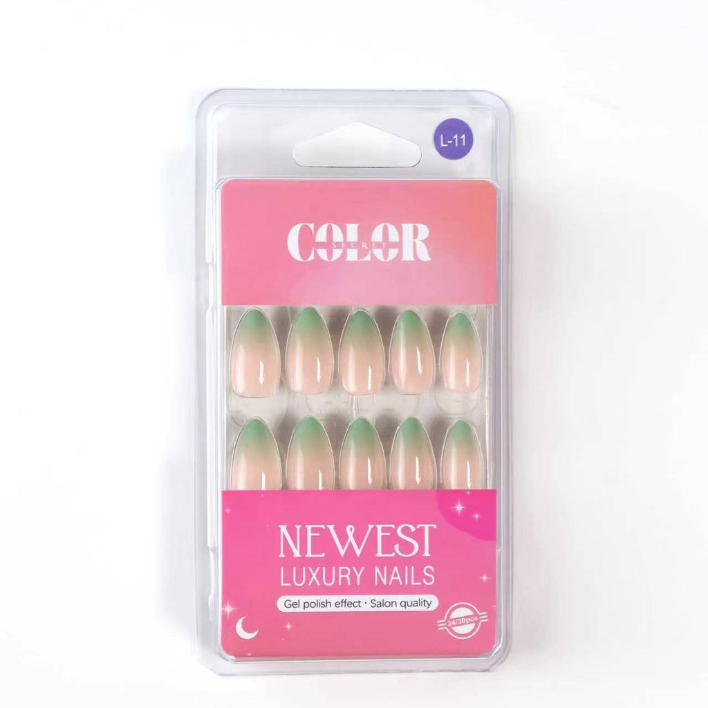 Color Secret Nailz Station Luxury Cat Eye Almond Nails - The beauty cart