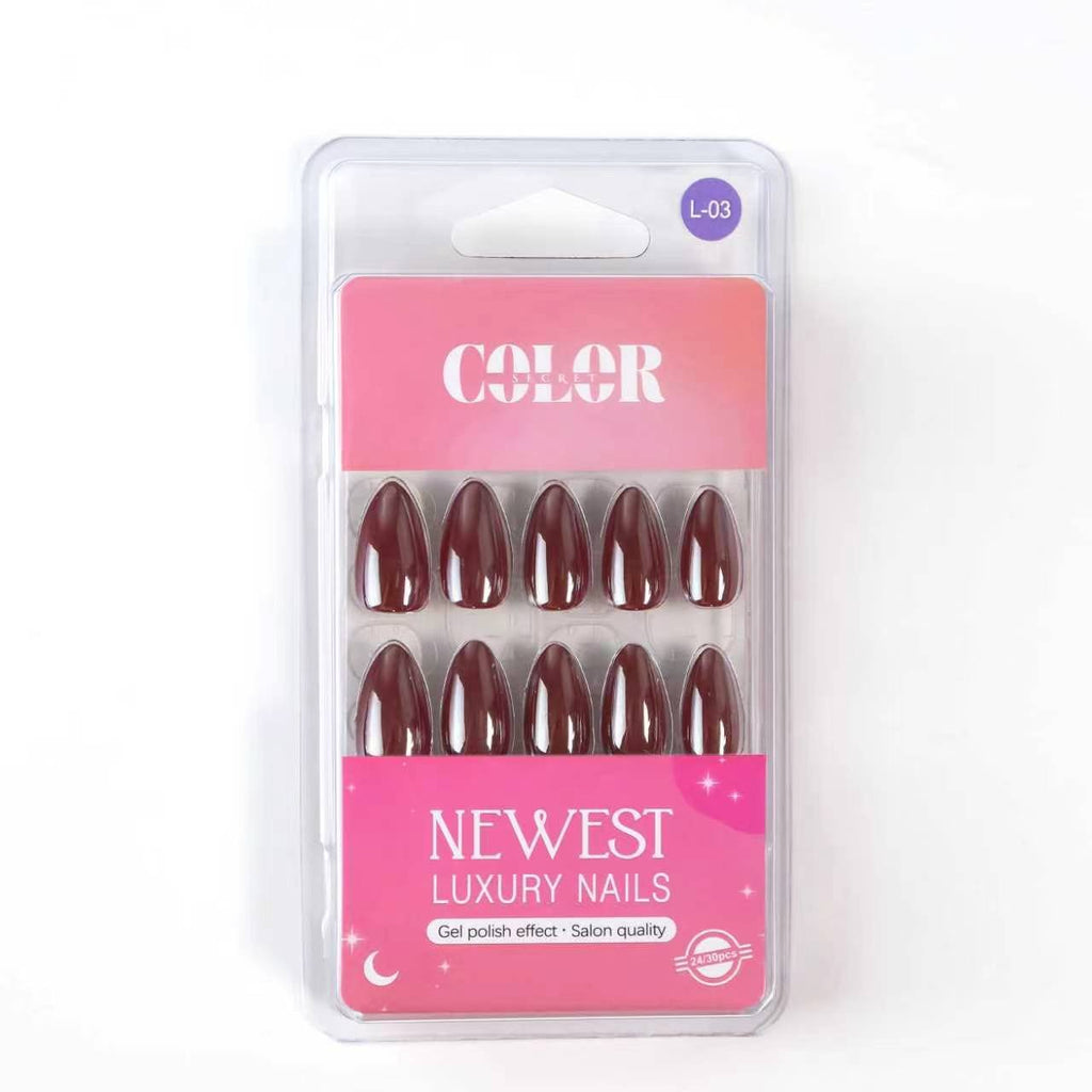 Color Secret Nailz Station Luxury Cat Eye Almond Nails - The beauty cart