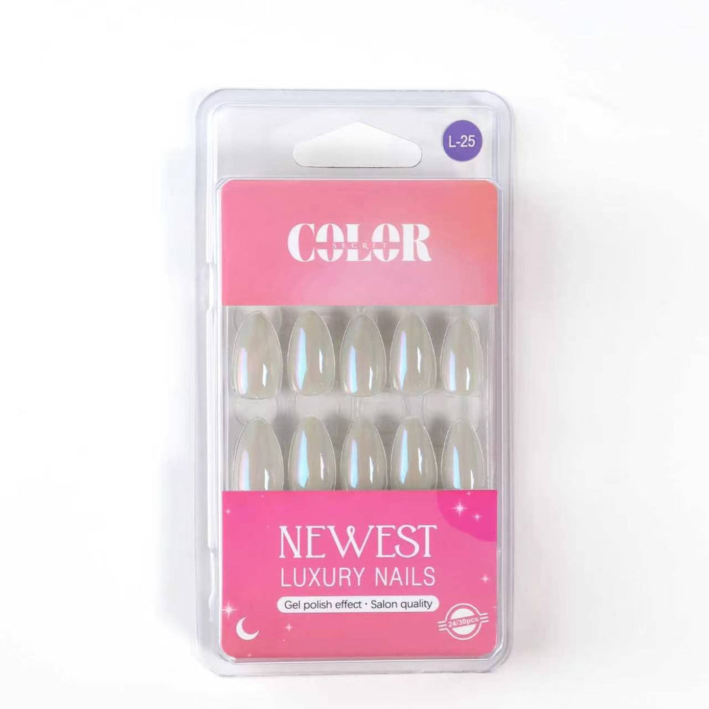 Color Secret Nailz Station Luxury Cat Eye Almond Nails - The beauty cart