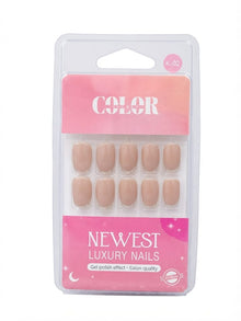 Color secret Premium Reusable Acrylic Nails – Deep Magenta & Cherry Tones - The beauty cart