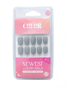 Color secret Premium Reusable Acrylic Nails – Deep Magenta & Cherry Tones - The beauty cart
