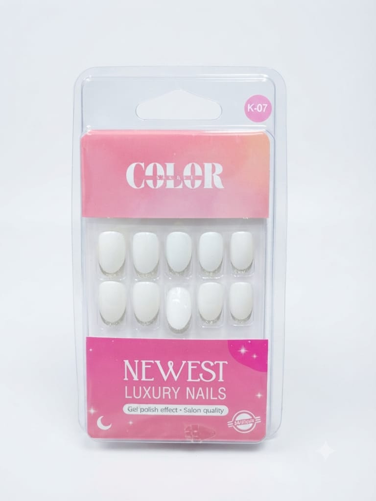 Color secret Premium Reusable Acrylic Nails – Deep Magenta & Cherry Tones - The beauty cart