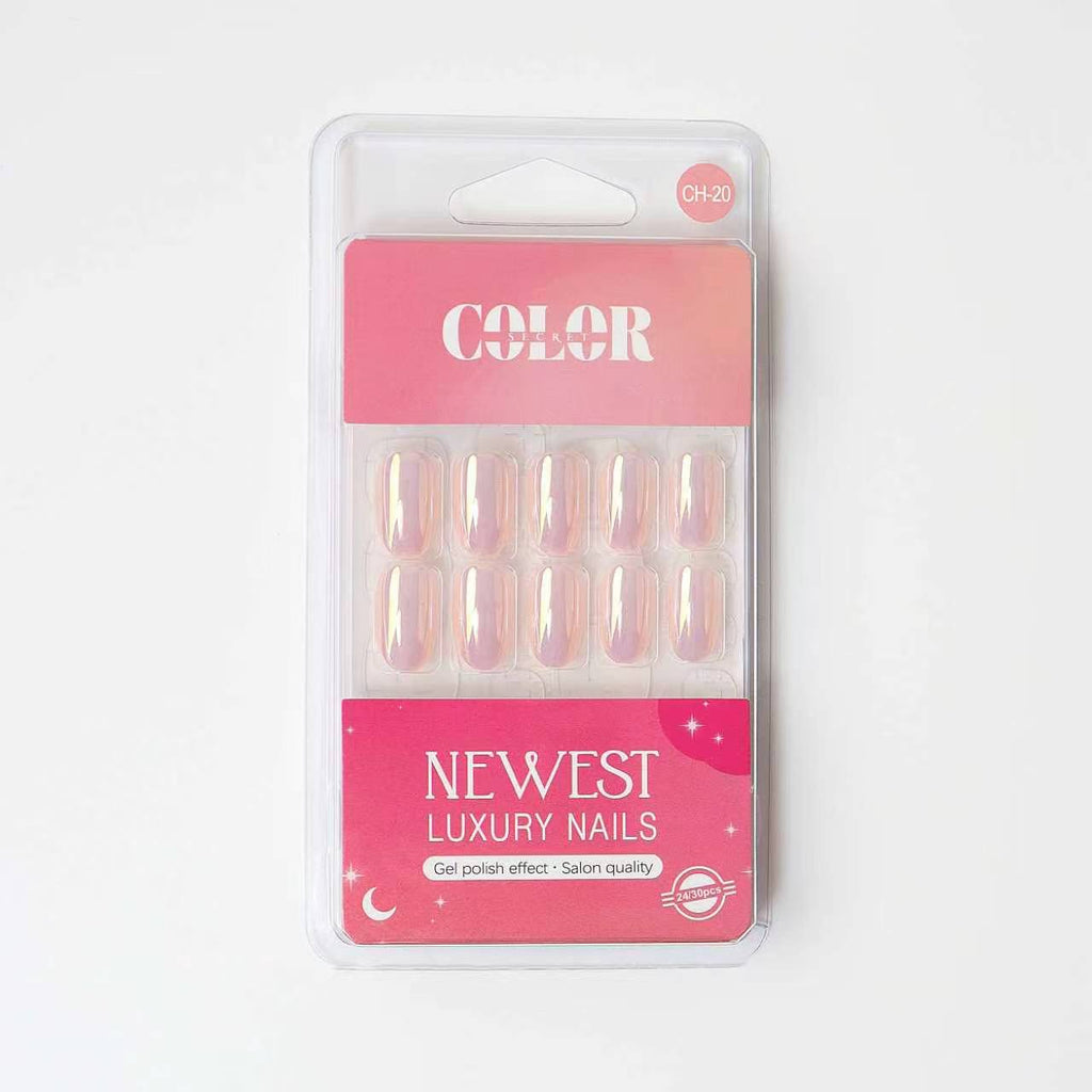 Color Secret Newest Luxury Metallic Artificial Nails