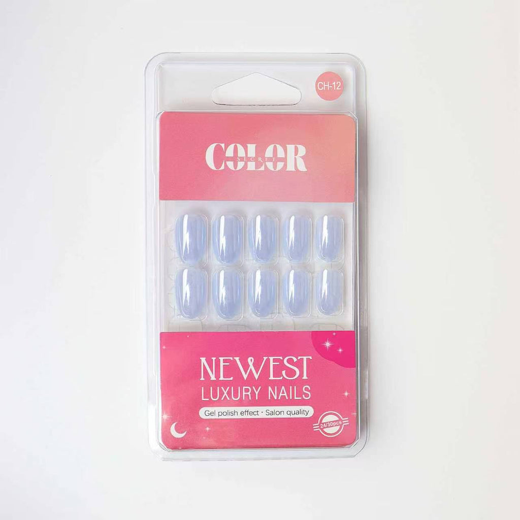 Color Secret Newest Luxury Metallic Artificial Nails