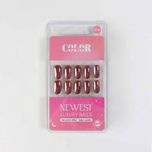 Color Secret Newest Luxury Metallic Artificial Nails