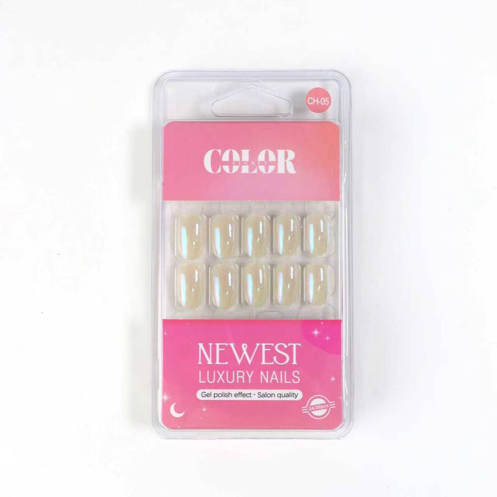 Color Secret Newest Luxury Metallic Artificial Nails