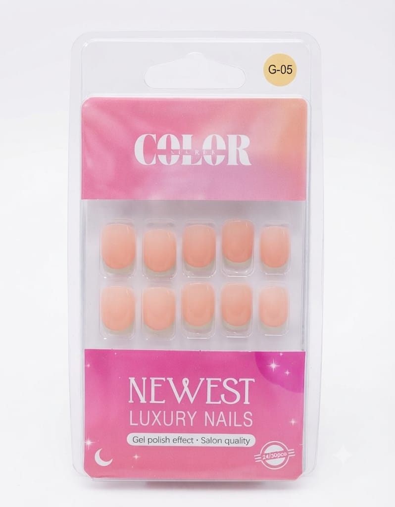 Color Secret Newest Luxury Metallic Artificial Nails