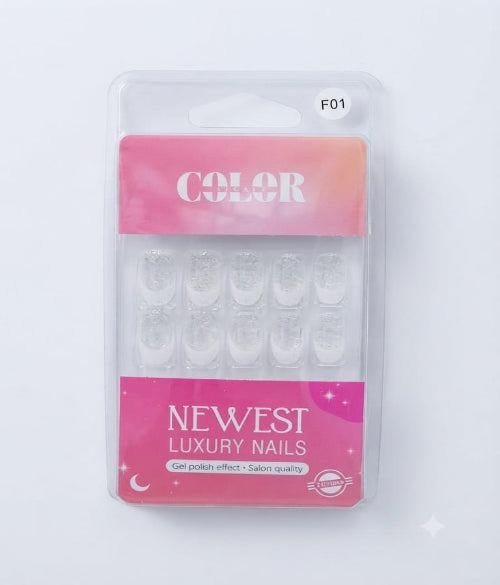 Color Secret Newest Luxury Nails feature elegant