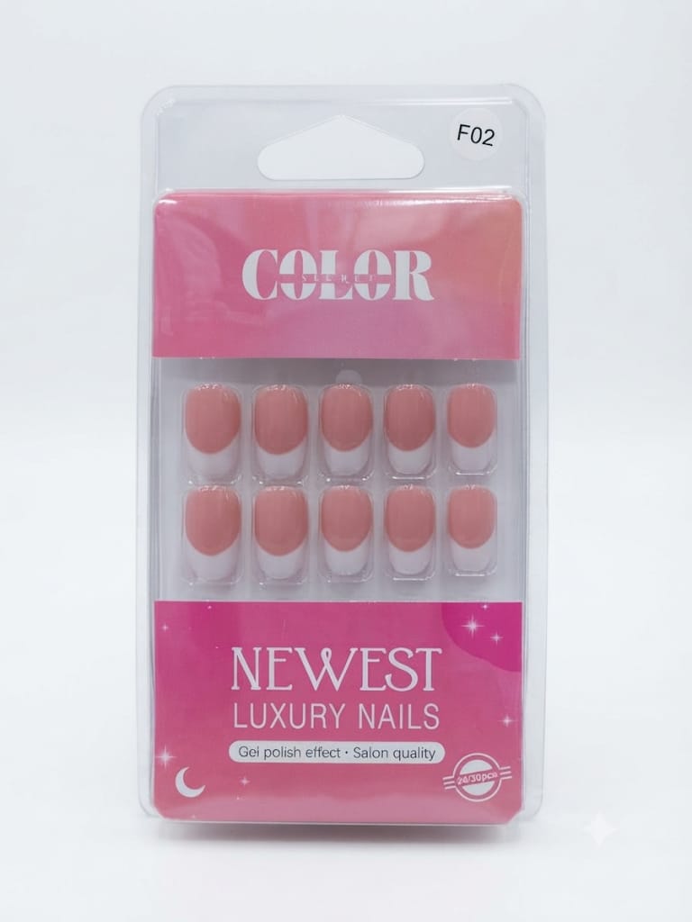 Color Secret Newest Luxury Nails feature elegant