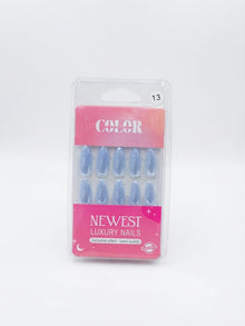 Color Secret Fake Nail Art Set Reusable French