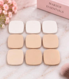 6pcs Square Face Powder Puff Sponges Powder Puff For Wet And Dry