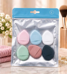 Professional 6Pcs Mini Finger Powder Puff Set