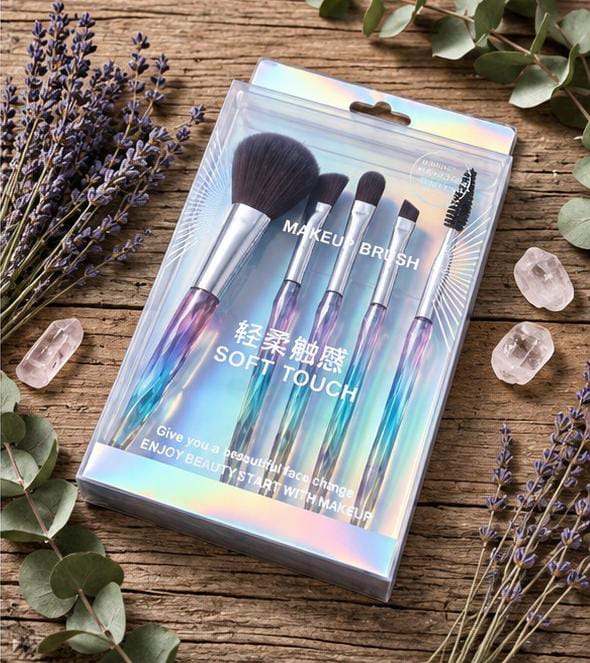 Makeup Brushes Set – 5 Beauty Products Tool Kit (Pack of 1) - The beauty cart