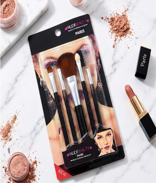 Professional Soft Makeup Brush Set – 5 Pcs - The beauty cart