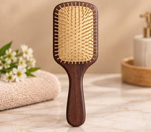Wooden Paddle Brush
