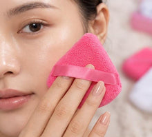 4 Pieces Powder Puff Soft Face Triangle Makeup Puff set