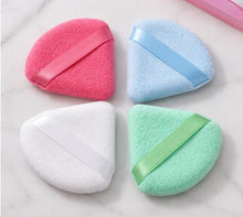 4 Pieces Powder Puff Soft Face Triangle Makeup Puff set