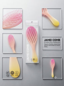 DreamShine Hair Brush glides smoothly through your hair