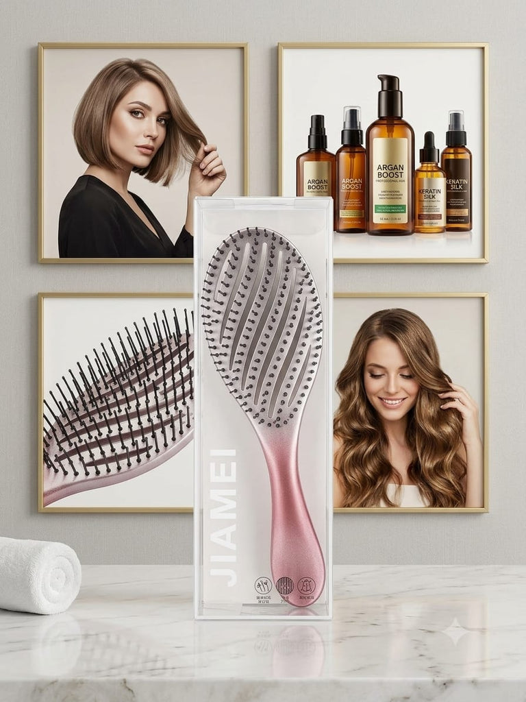 JIAMEI Vented Detangling Hair Brush