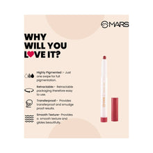 MARS Poppins Kiss Proof Highly Pigmented Long Lasting Lipstick
