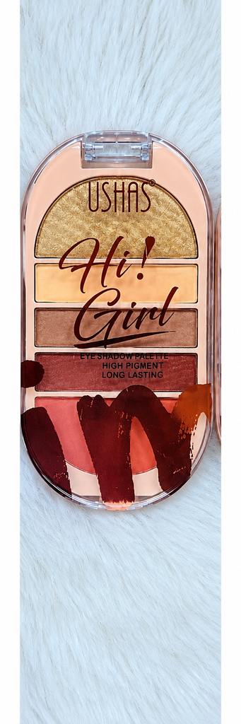 USHAS Hi! Girl Eyeshadow, Highlighter & Blush Palette