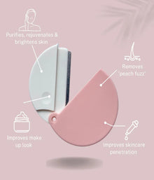 Round Compact Folding Eyebrow Razors Makeup Beauty Care Brow Care Trimmer Shaver