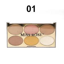 Miss Rose Gilded Highlighters Kit i