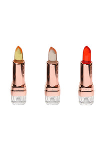 INCOLOR Multicolor Set of 3 Exposed Color Change Lipstick ( COMBO )