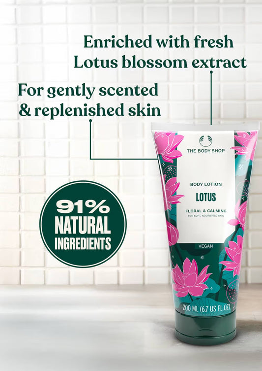 The Body Shop The India Edit Lotus Body Lotion – 200ML