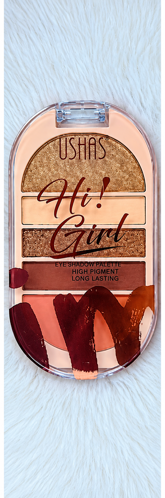 USHAS Hi! Girl Eyeshadow, Highlighter & Blush Palette