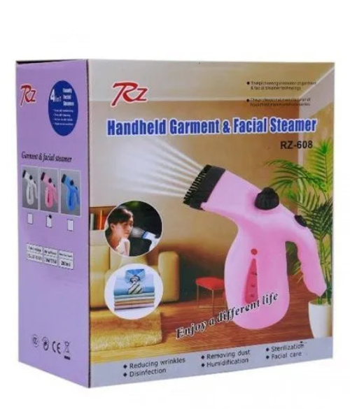 RZ HANDHELD GARMENT & FACIAL STEAMER RZ-608