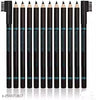 M.N Eyebrow Pencil – Waterproof &  Long-lasting (Black)  Pack of 12 pcs
