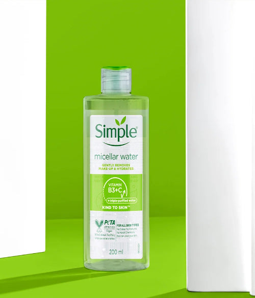 Simple Micellar Cleansing Water / Refreshing Facial Wash 200ml