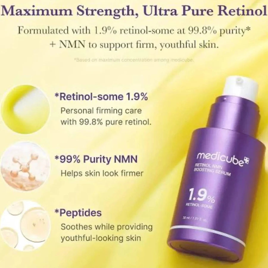 Medicube Retinol NMN Boosting Serum (30ml)