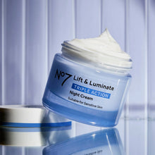 No7 Lift & Luminate Triple Action Night Cream 50ml
