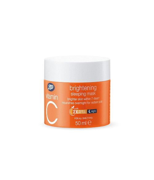 BOOTS VITAMIN C BRIGHTENING SLEEPING MASK 50ML