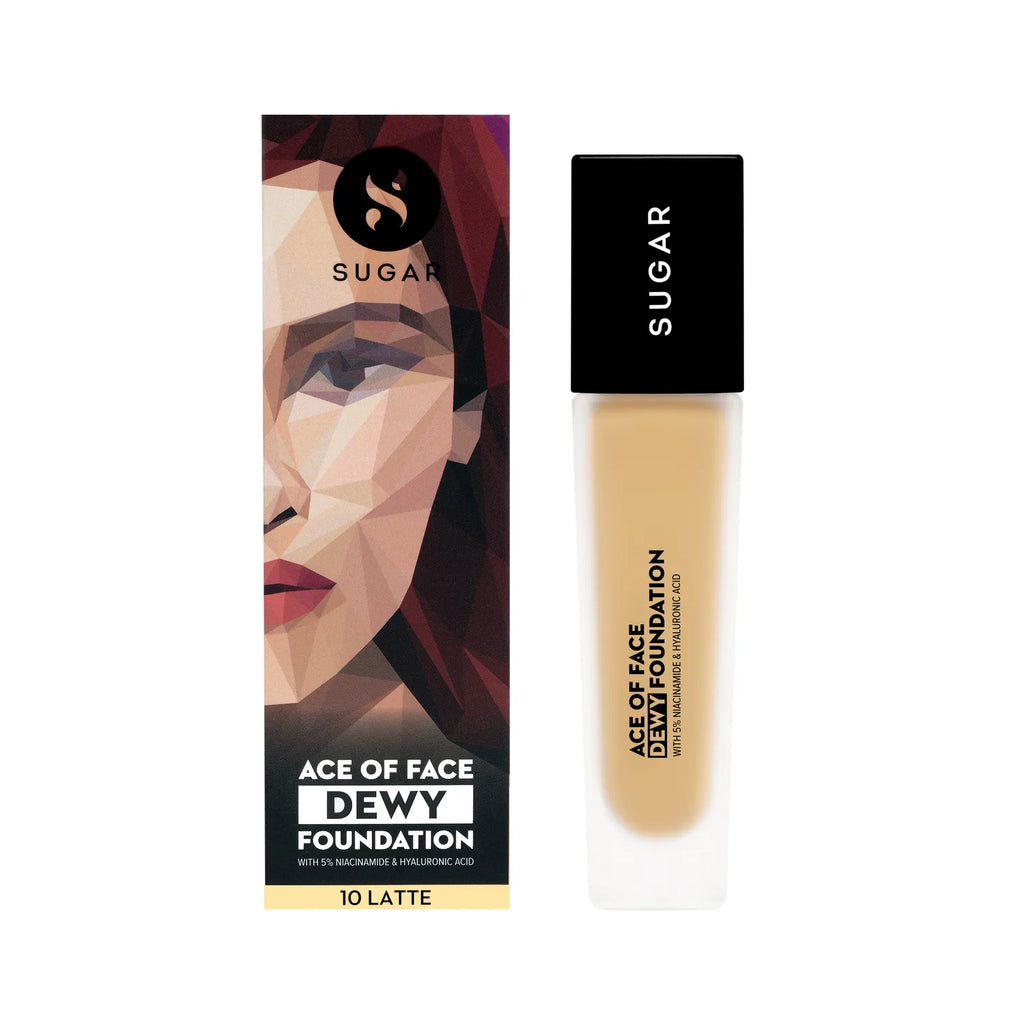 SUGAR Cosmetics Ace Of Face Dewy Foundation (30ml)