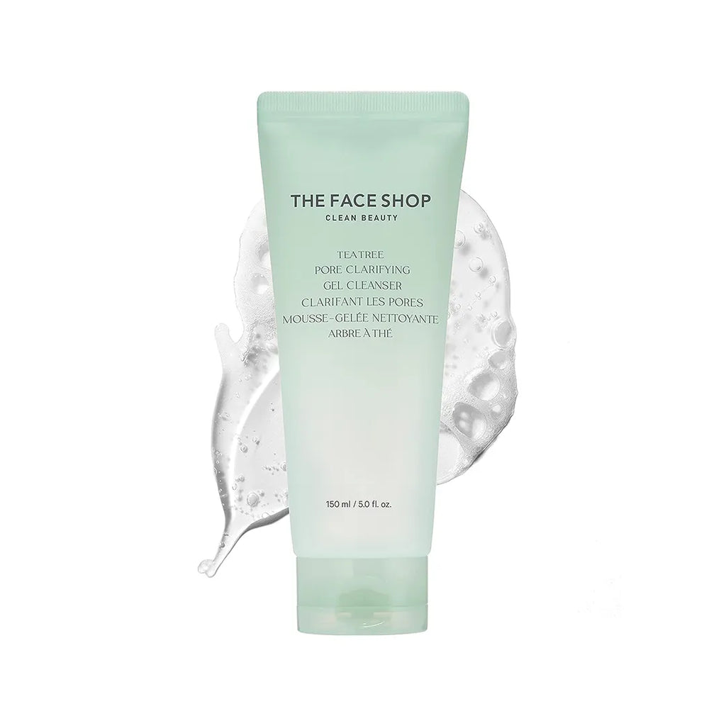The Face Shop Tea Tree Pore Clarifying Gel Cleanser (150ml)