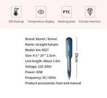 KEMEI KM-9827 PROFESSIONAL HAIR STRAIGHTENER